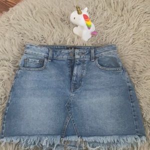 Denim skirt